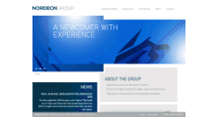 Desktop Screenshot of nordeon-group.com